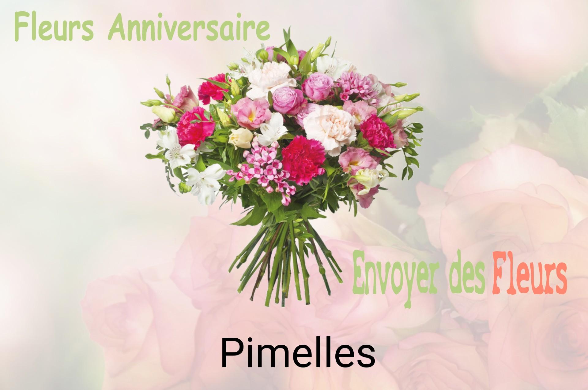 Bouquet de fleurs d’anniversaire livré à Pimelles